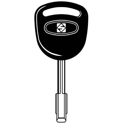 CHIAVE AUTO FORD FO21P SILCA  ACCIAIO NICHELATO