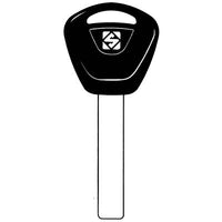 CHIAVE AUTO HONDA HON60AP SILCA  OTTONE NICHELATO