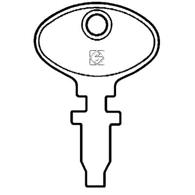 CHIAVE AUTO FIAT FA1 SILCA - ACCIAIO NICHELATO- 10 pezzi