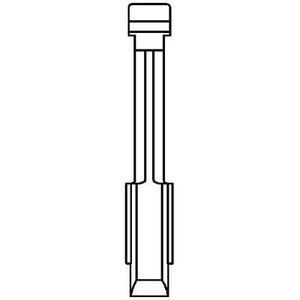 CHIAVE FLIP AUTO FORD FO21CH SILCA  OTTONE NICHELATO