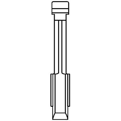 CHIAVE FLIP AUTO FORD FO21CH SILCA  OTTONE NICHELATO