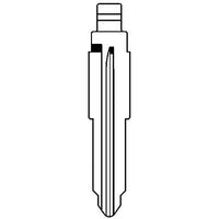 CHIAVE FLIP AUTO MITSUBISHI MIT11RCH SILCA  OTTONE NICHELATO