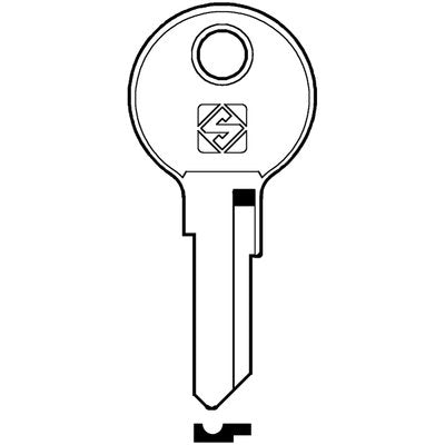 CHIAVE AUTO BRIGGS&STRATTON CY13 SILCA - ACCIAIO NICHELATO- 5 pezzi