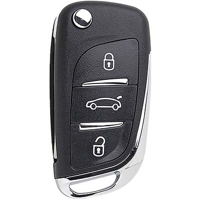 TELECOMANDO AUTO + TRANSPONDER VAR16 SILCA  CITROEN PEUGEOT