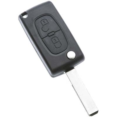 GUSCIO CHIAVE AUTO CITROEN HU83ARS2 SILCA  PULSANTI 2