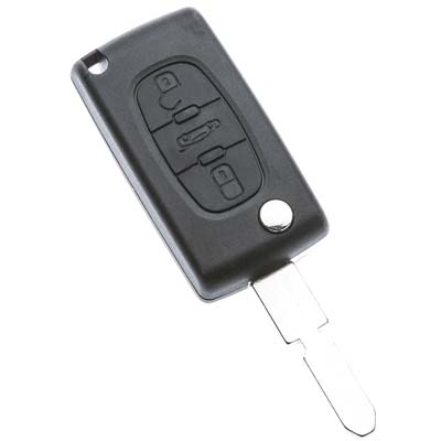 GUSCIO CHIAVE AUTO RENAULT NE78BRS8 SILCA  PULSANTI 3