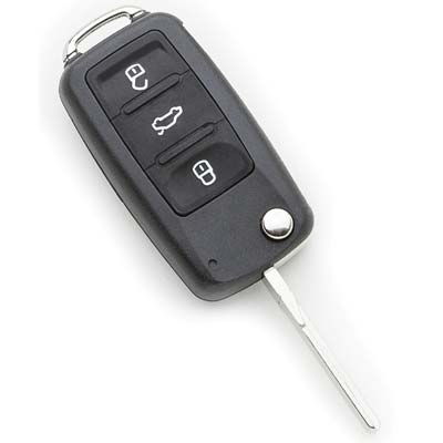 GUSCIO CHIAVE AUTO VOLKSWAGEN HU66BRS8 SILCA  PULSANTI 3