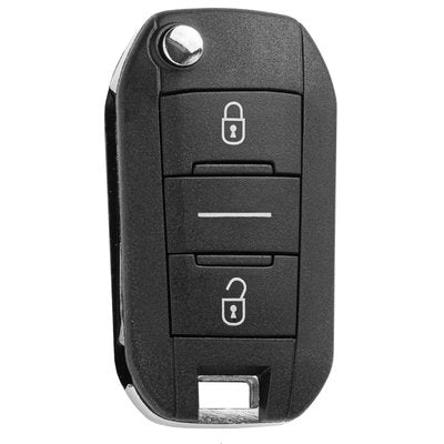 TELECOMANDO AUTO + TRANSPONDER HU83R30  CITROEN OPEL PEUGEOT