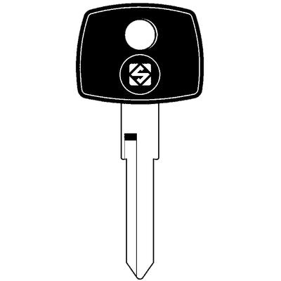 CHIAVE AUTO TRANSPONDER MERCEDES YM15TE SILCA