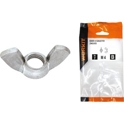 DADO A GALLETTO SELF WORKIT - ZINCATO M 4 CF=PZ 7- 5 confezioni