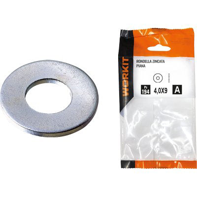 RONDELLA PIANA ZINCATA SELF WORKIT - MXMM 5X10 S.MM 1 CF=PZ 144- 5 confezioni
