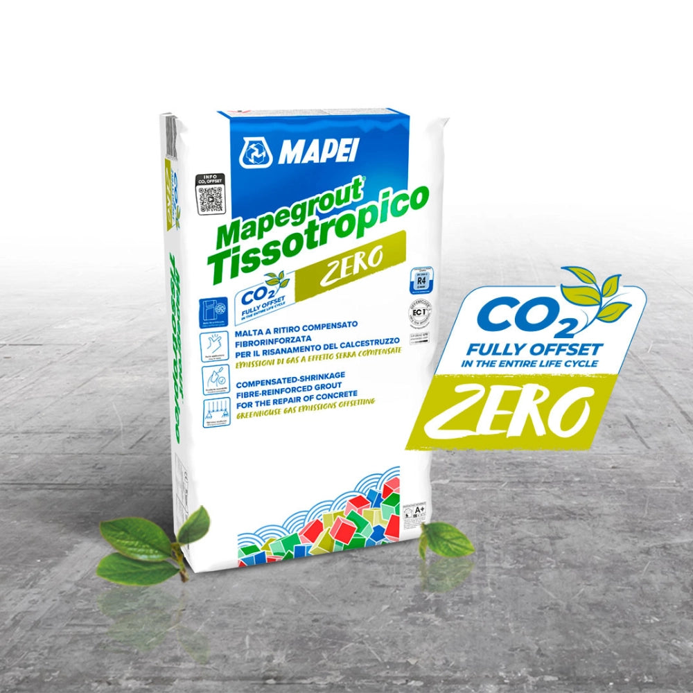 Malta strutturale ripristino calcestruzzo mapegrout tissotropico zero sacco 25kg