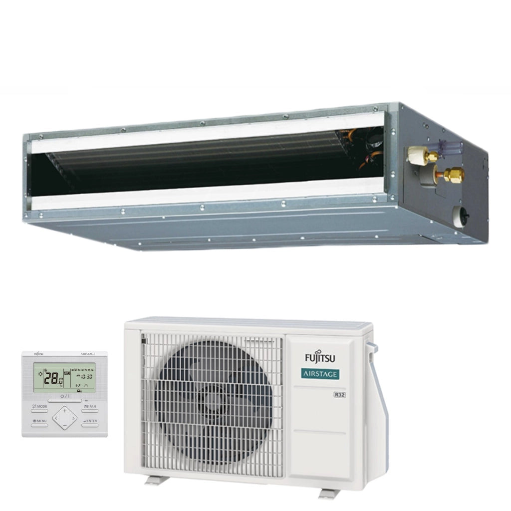 Condizionatore Fujitsu Canalizzabile Bassa Prevalenza serie KL ECO 9000 Btu ARXG09KLLAP R-32 Wi-Fi Optional