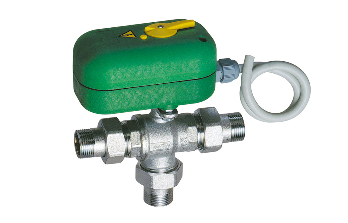VALVOLA DI ZONA A 3 VIE MM MOTORIZZATA CON BOCCHETTONE- 3/4 x 40s- FAR- pezzi 1