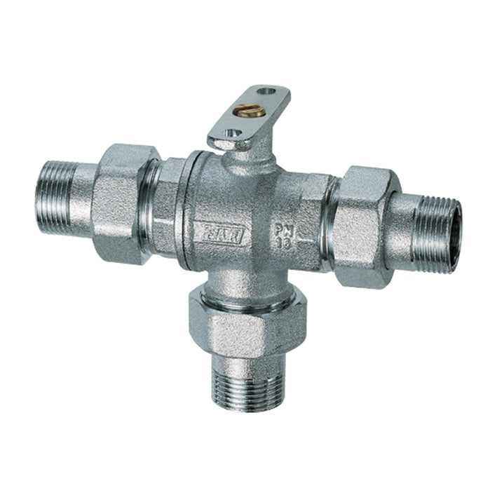 VALVOLA DI ZONA A 3 VIE MOTORIZZABILE CON SFERA BY PASS (FAR)- 3/4- FAR- pezzi 1