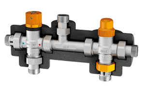 GRUPPO PER IMPIANTO SOLARE CON INTEGRAZIONE TERMICA E DEVIATORE- 3/4- FAR- pezzi 1