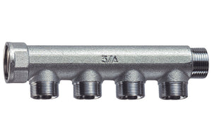 COLLETTORE CROMATO A 4 DERIVAZIONI  (FAR)- M.F. 1- FAR- pezzi 1