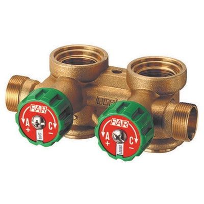 COLLETTORE COMPLANARE COMPONIBILE CON VALVOLE GIALLE SINISTRO (FAR)- 3/4- FAR- pezzi 1