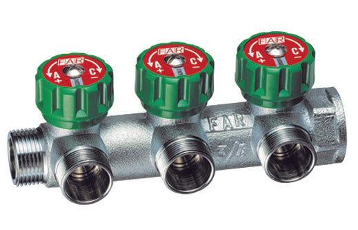 COLLETTORE 3 DERIVAZIONI ATTACCO M.F. (FAR)- 1- FAR- pezzi 1