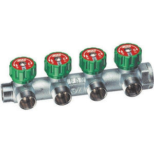 COLLETTORE 4 DERIVAZIONI ATTACCO M.F. (FAR)- 3/4- FAR- pezzi 1