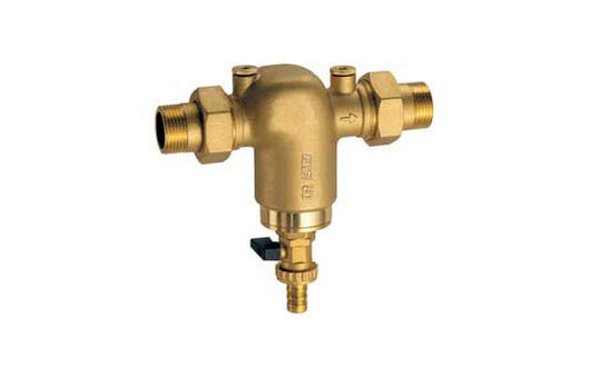 FILTRO PER IMPIANTI SANITARI CON ATTACCHI MANOMETRO MM GIALLO- 3/4- FAR- pezzi 1