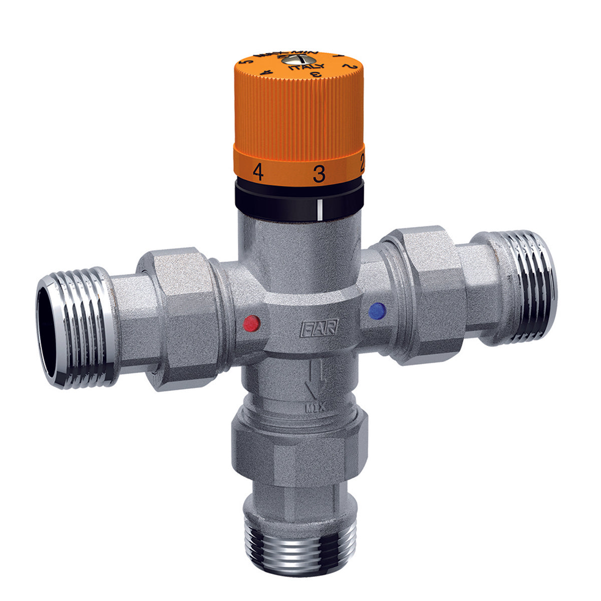 MISCELATORE TERMOSTATICO PER IMPIANTI SOLARI- 3/4- FAR- pezzi 1