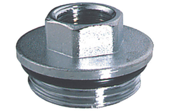 RIDUZIONE TERMINALE CROMATA PER COLLETTORI (FAR)- 1 x 3/8- FAR- pezzi 1