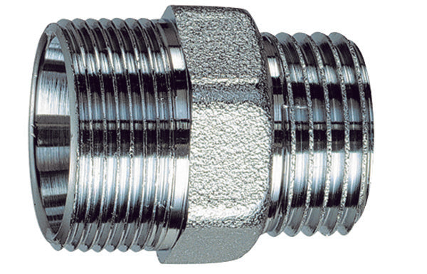 NIPPLE MASCHIO CROMATO PER RAME (FAR)- 3/8- FAR- pezzi 1
