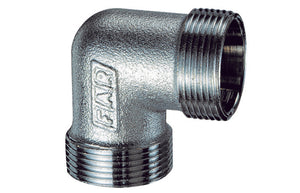 GOMITO DOPPIO CROMATO PER RAME (FAR)- 1/2 (24 x 19)- FAR- pezzi 1