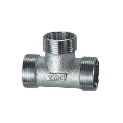 RACCORDO A T  3 MONOCONI CROMATO PER RAME (FAR)- 1/2 (24 x 19)- FAR- pezzi 1