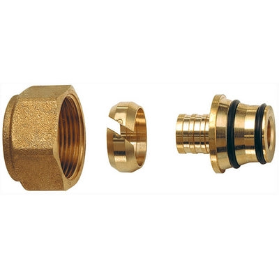 KIT PER TUBO MULTISTRATO 24x19 CALOTTA GIALLA- Diam. 18 x 2.5- FAR- pezzi 1