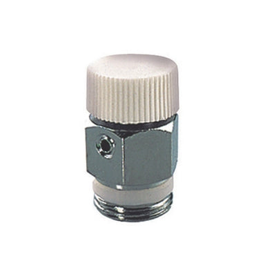 VALVOLA SFOGO ARIA MANUALE CROMATA  (FAR)- 3/8- FAR- pezzi 1