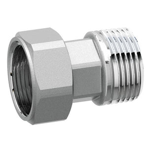 RACCORDO DI GIUNZIONE IN OTTONE CROMATO CON CALOTTA MOBILE- 3/4- FAR- pezzi 1