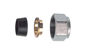 KIT DI TENUTA IN GOMMA A COMPRESSIONE PER TUBO RAME IN 3 PZ (FAR)- Diam. 16- FAR- pezzi 1