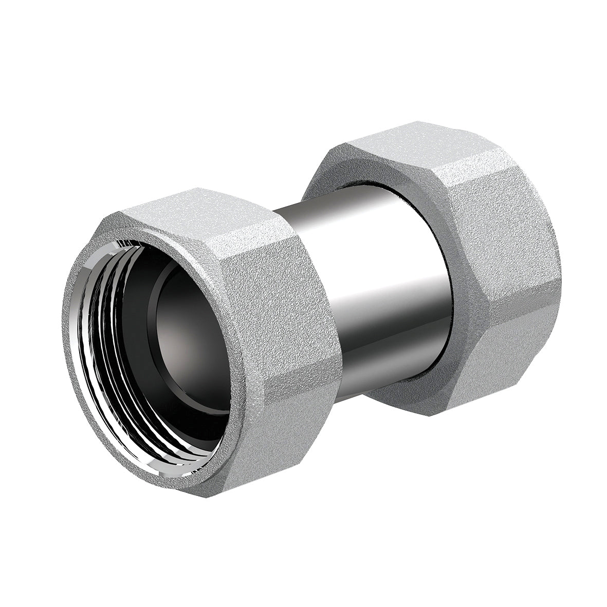 RACCORDO ALLUNGABILE CROMATO CON ESTENSIONE 35-50MM- 3/4- FAR- pezzi 1