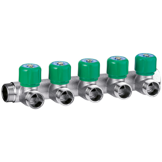 COLLETTORE 5 DERIVAZIONI REGOLABILI- 3/4- S.F.- pezzi 1