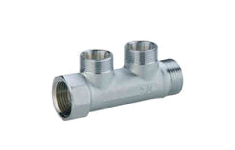 COLLETTORE 2 DERIVAZIONI M.F.- Cromo 1- S.F.- pezzi 1