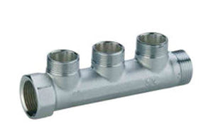 COLLETTORE 3 DERIVAZIONI M.F.- Cromo 3/4- S.F.- pezzi 1