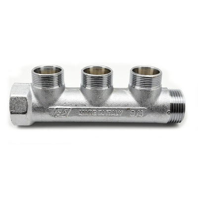 COLLETTORE 3 DERIVAZIONI M.F.- Cromo 1- S.F.- pezzi 1