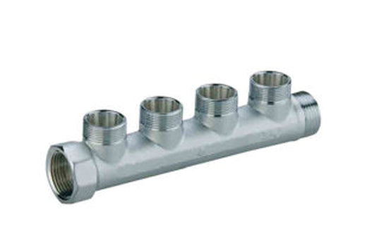 COLLETTORE 4 DERIVAZIONI M.F.- Cromo 3/4- S.F.- pezzi 1