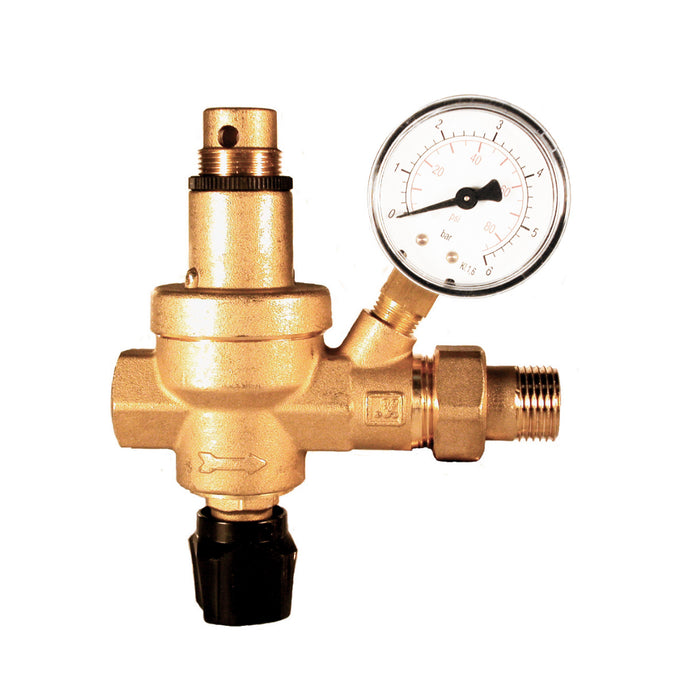 GRUPPO ALIMENTAZIONE PESANTE CON MANOMETRO- 1/2- S.F.- pezzi 1