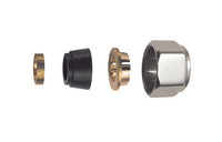 ADATTATORE PER TUBO RAME CROMO LUCIDO- Diam. 12- S.F.- pezzi 1