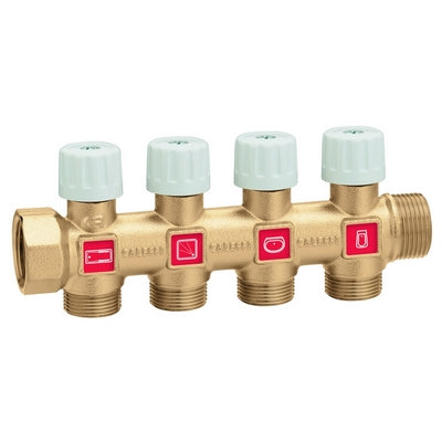 COLLETTORE COMPONIBILE CON RUBINETTI- 3/4 x 3 deriv.- CALEF- pezzi 1