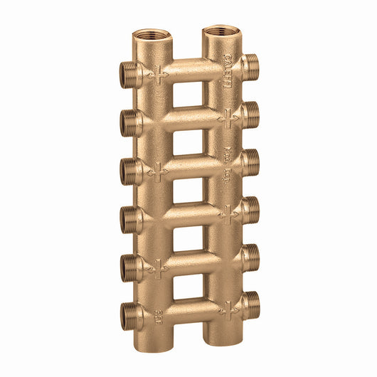 COLLETTORE COMPLANARE FUSO MONOBLOCCO- 1 10+10 deriv.- CALEF- pezzi 1