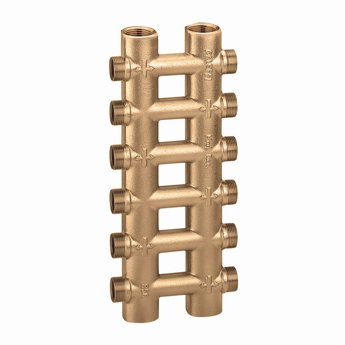 COLLETTORE COMPLANARE FUSO MONOBLOCCO- 1 10+10 deriv.- CALEF- pezzi 1