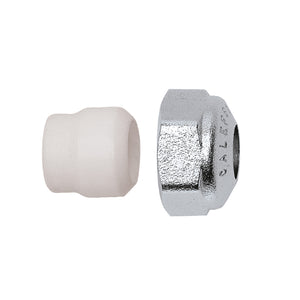 RACCORDO MECCANICO PER TUBO RAME A TENUTA PTFE- D.14 - 23 p. 1,5- CALEF- pezzi 2