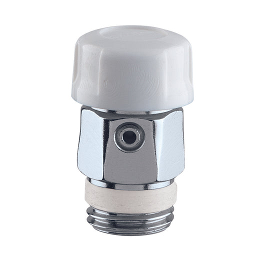 VALVOLINA MANUALE PER RADIATORI CROMO- 3/8 M- CALEF- pezzi 1