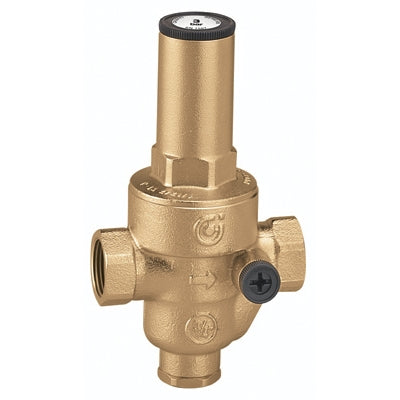 RIDUTTORE DI PRESSIONE FF CON ATTACCO MANOMETRO- 1/2- CALEF- pezzi 1