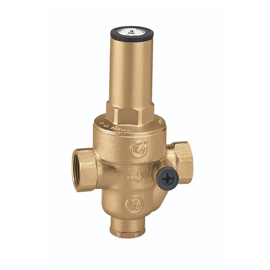 RIDUTTORE DI PRESSIONE FF CON ATTACCO MANOMETRO- 1/2- CALEF- pezzi 1