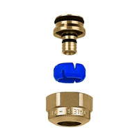 RACCORDO AUTOADATTABILE GIALLO- Dm in. 11.5/12 - Dm es. 14/16- CALEF- pezzi 1